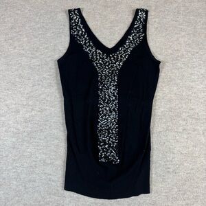 Black Sequin Mini Dress